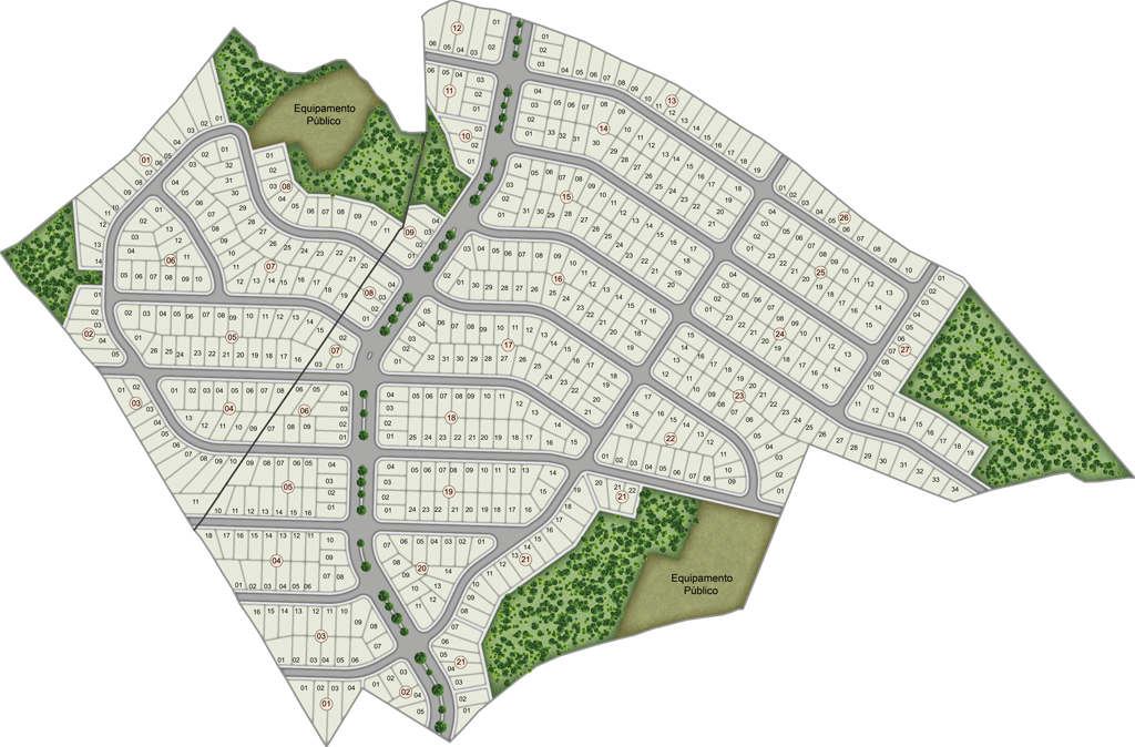 Imagem do mapa do empreendimento  Alta Villa Lavras