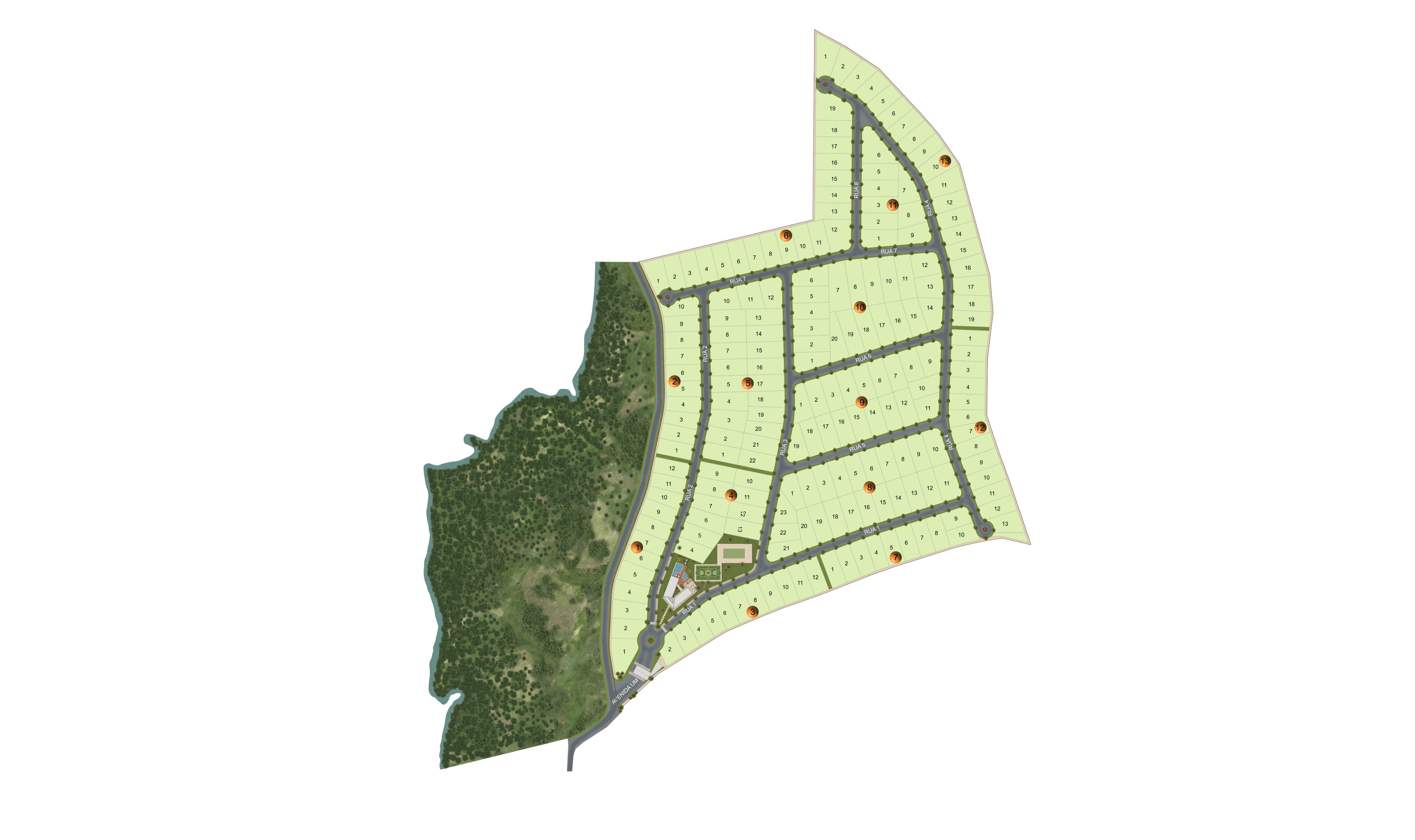 Imagem do mapa do empreendimento Gran Royalle Ipatinga